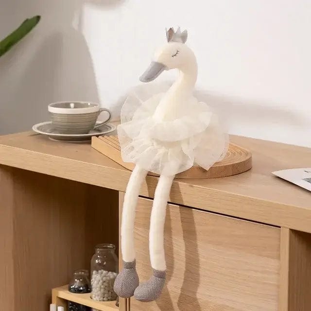 Grande Peluche Cygne Blanc Berceau des Rêves Peluche